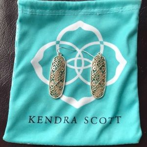 Kendra Scott filiagree earrings